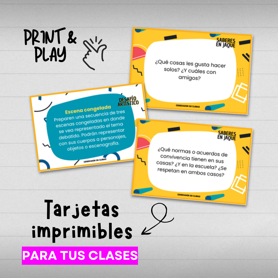 Dinámica para trabajar Educación Sexual Integral