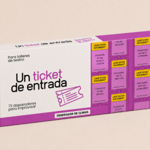 Un ticket de entrada, juego para empezar a improvisar