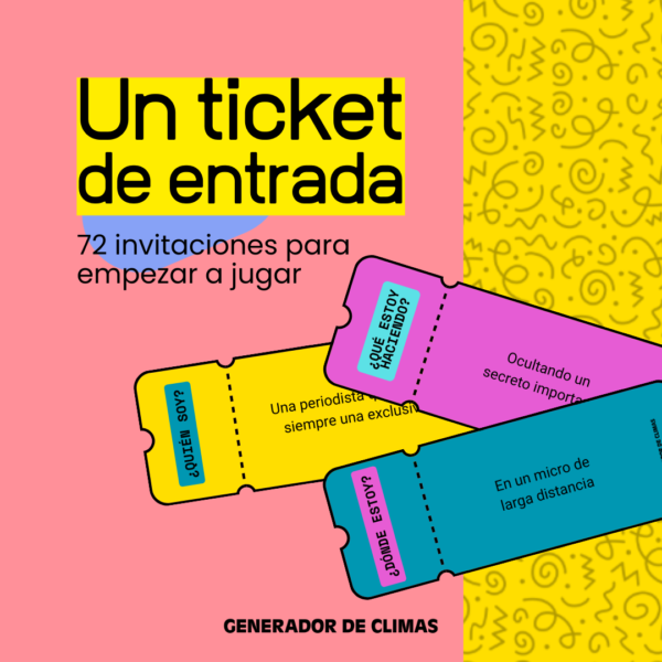 Juego de tarjetas para teatro