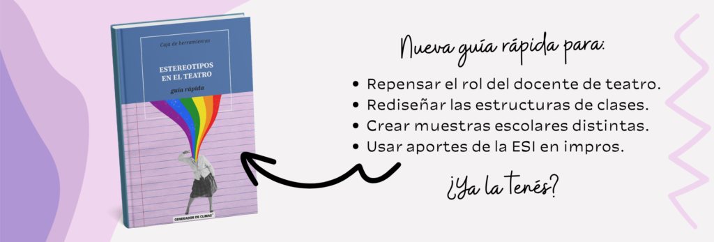 estereotipos en la enseñanza del teatro