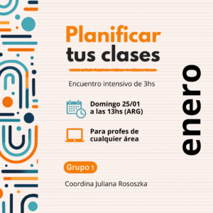 Curso de planificación de clases
