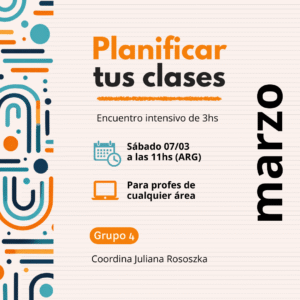 Curso de planificación de clases
