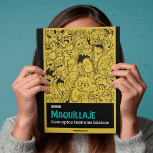 Fascículo sobre conceptos básicos de maquillaje teatral