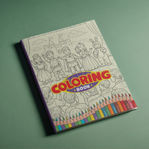 Libro para colorear - Teatro para chicos