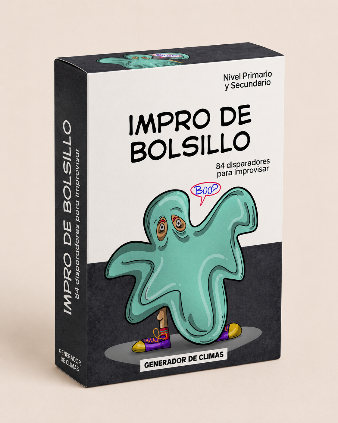 Mazo de cartas para improvisar: Impro de Bolsillo
